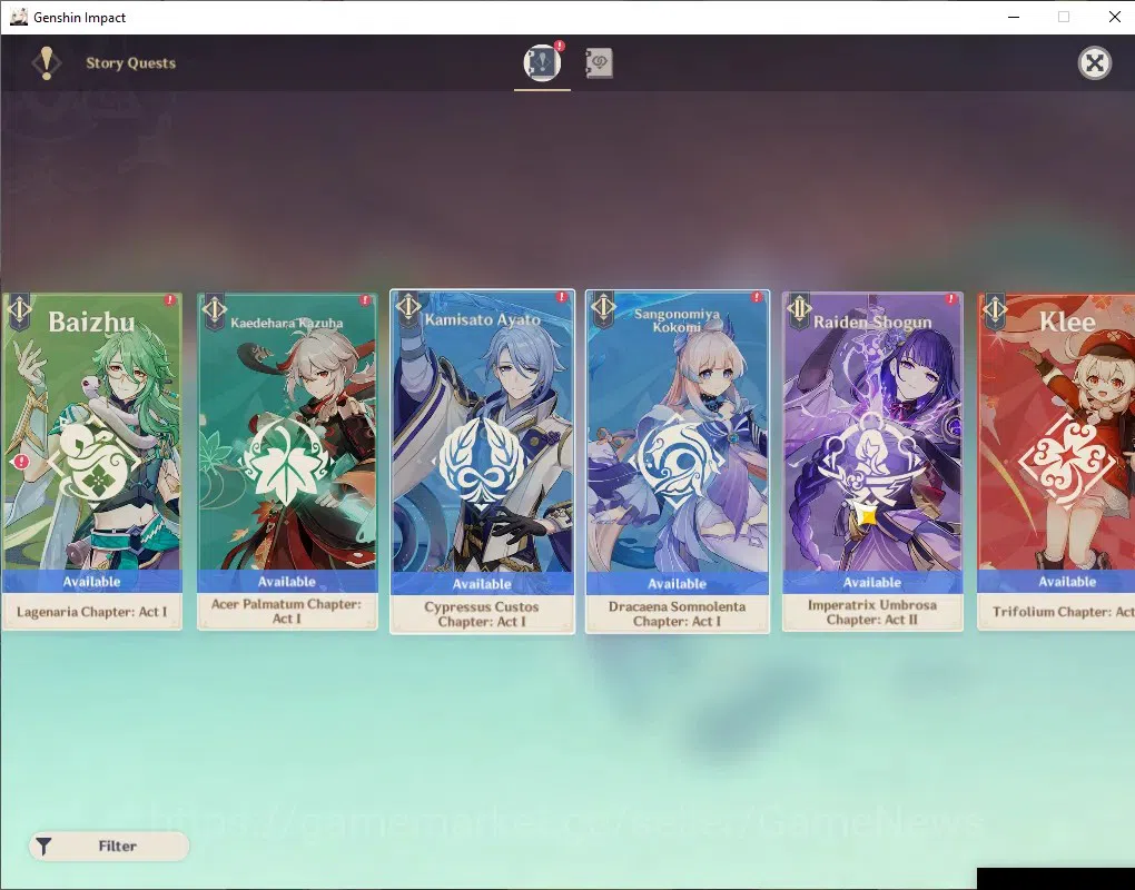 Genshin Impact Accounts ASIA| AR 48| 2 Limited + 2 (*5Weaapon)| [Skirk,Nic image 15