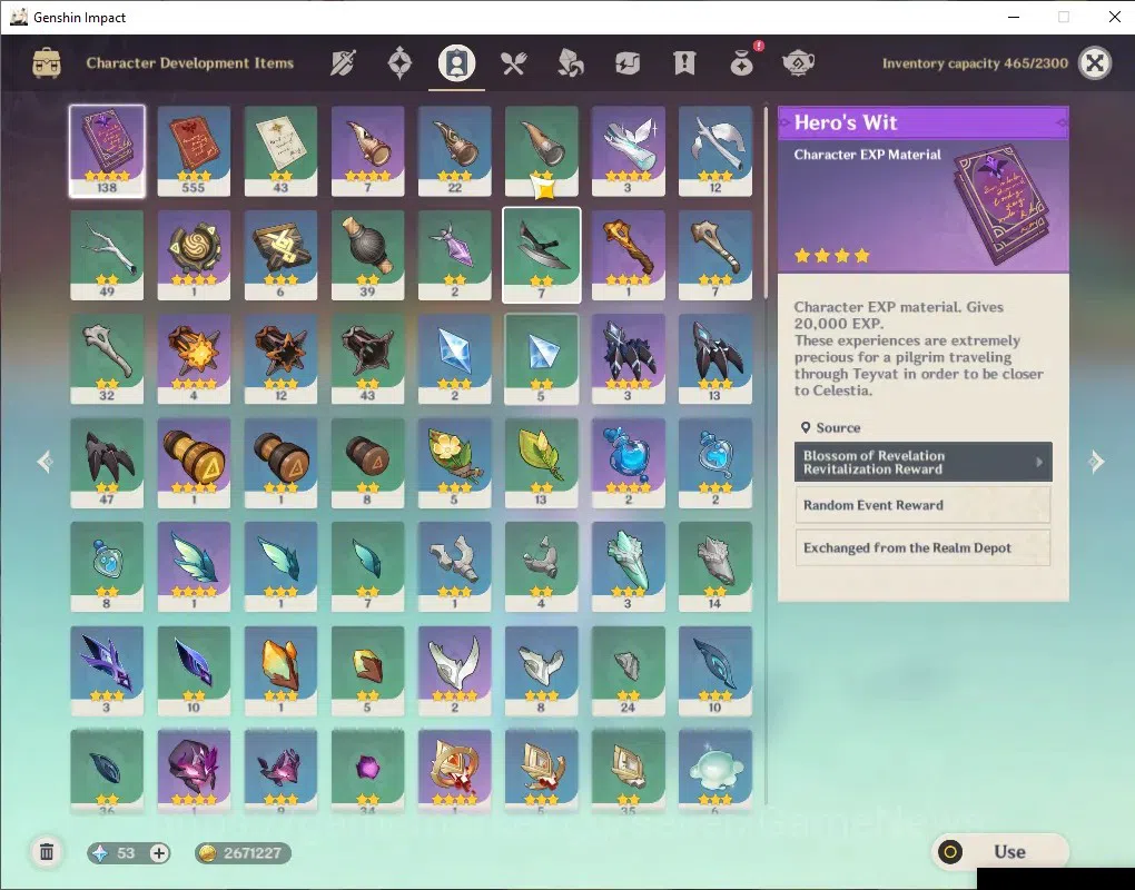 Genshin Impact Accounts ASIA| AR 48| 2 Limited + 2 (*5Weaapon)| [Skirk,Nic image 5