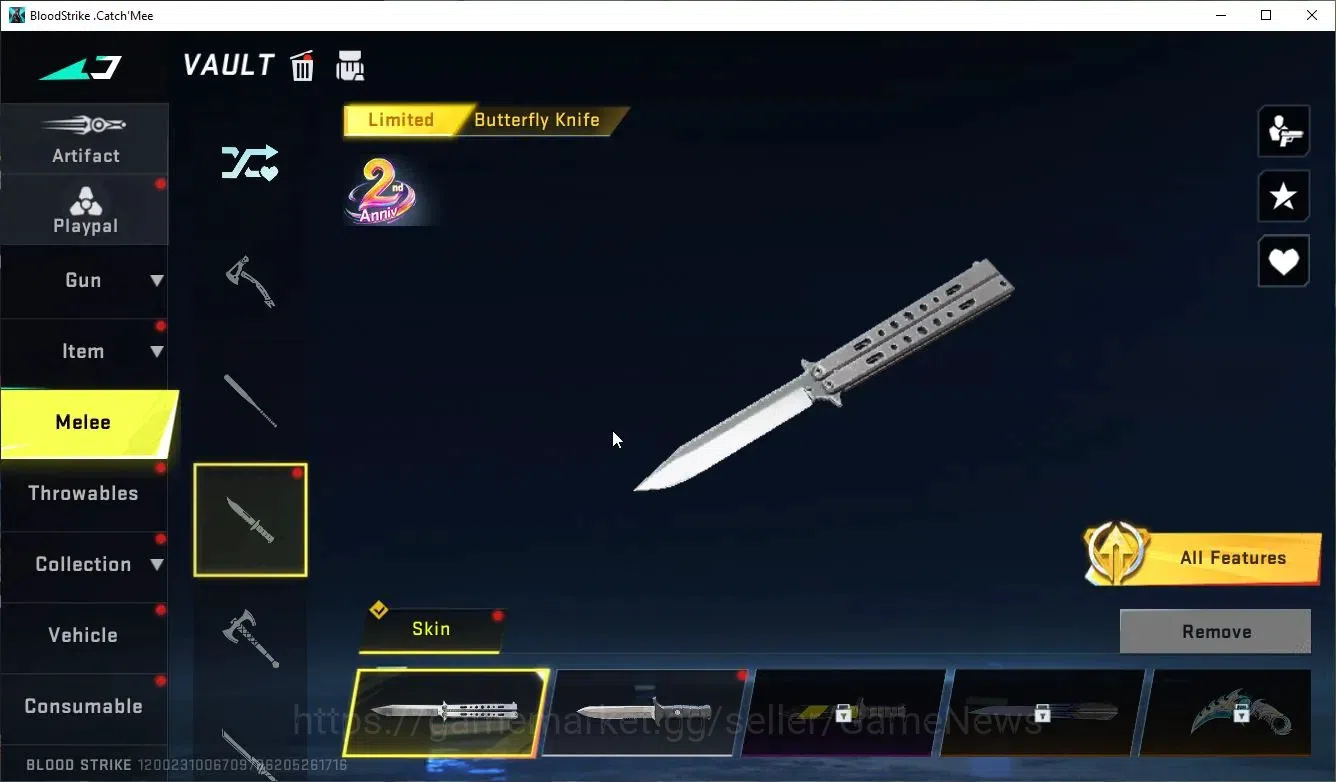 Blood Strike Accounts ASIA|Collab 7DS AK47,Karl98,QBZ95+2 ULTRA [Spike-S image 5