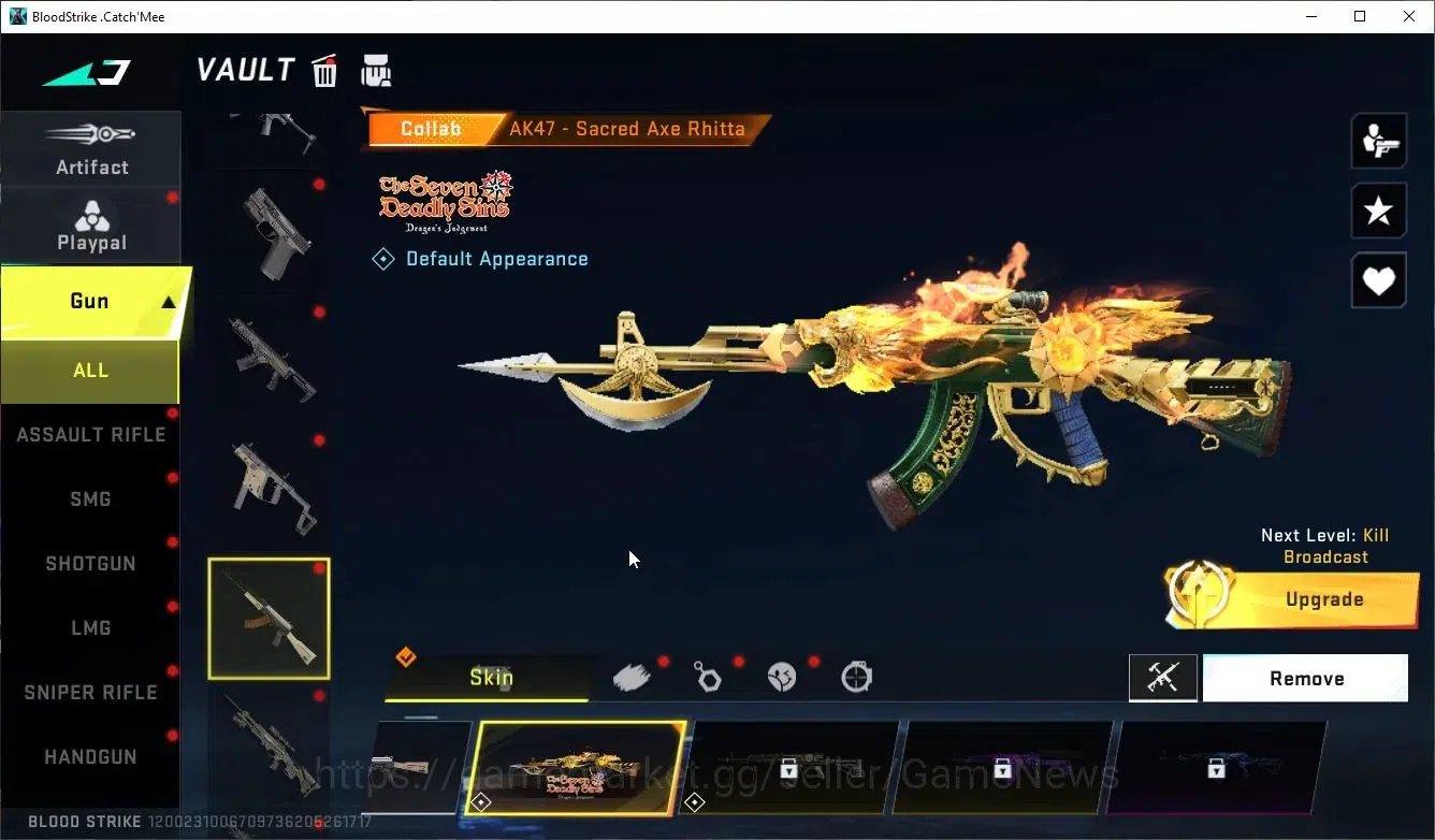 Blood Strike Accounts ASIA|Collab 7DS AK47,Karl98,QBZ95+2 ULTRA [Spike-S image 7