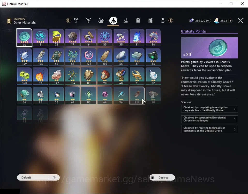 Honkai Star Rail Accounts Others Asia|TL 70|14 Limited|(Casto E2,SW 999,Saber,Evernight,Hyacine,Archer)+Sign,Fu Xuan 11