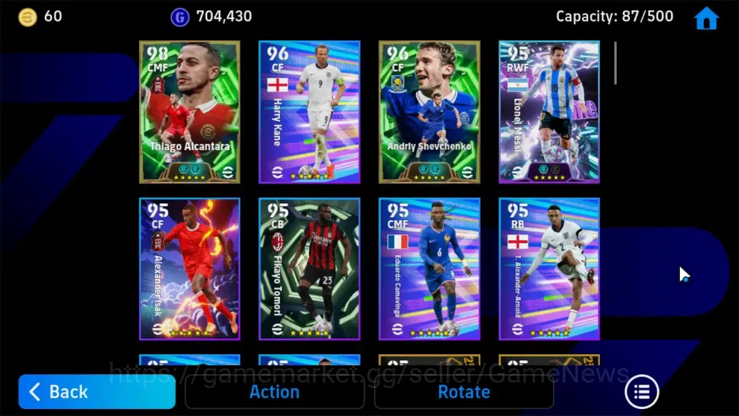 eFootball Accounts Android|Epic Thiago Alcantara,Andriy Shevenchenko, image 4