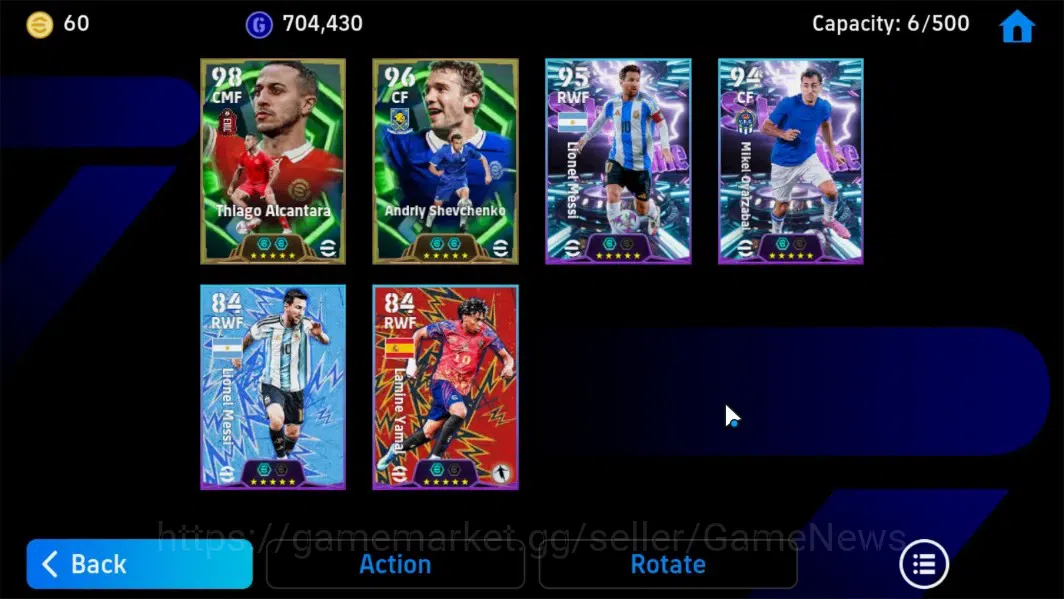 eFootball Accounts Android|Epic Thiago Alcantara,Andriy Shevenchenko, image 6