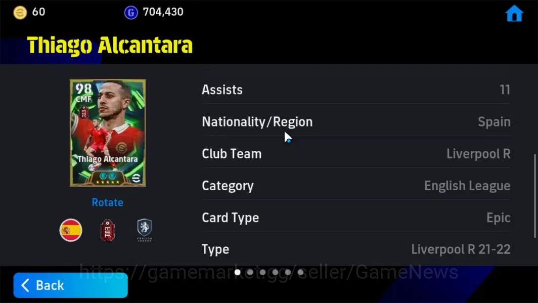 eFootball Accounts Android|Epic Thiago Alcantara,Andriy Shevenchenko, image 7