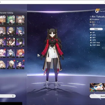 Honkai Star Rail Accounts Others ASIA|TL 32|3 Limited| Rin Tohsaka,Archer,Huohuo +2 Standard Character (Bronya & Bailu