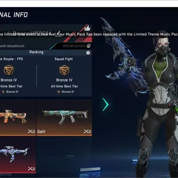 Blood Strike Accounts Starter ASIA|Starter|1 ETERNAL: Uzi - Star Chaser (Kill Broadcast)|2 ULTRA|1 LEGENDARY|Check