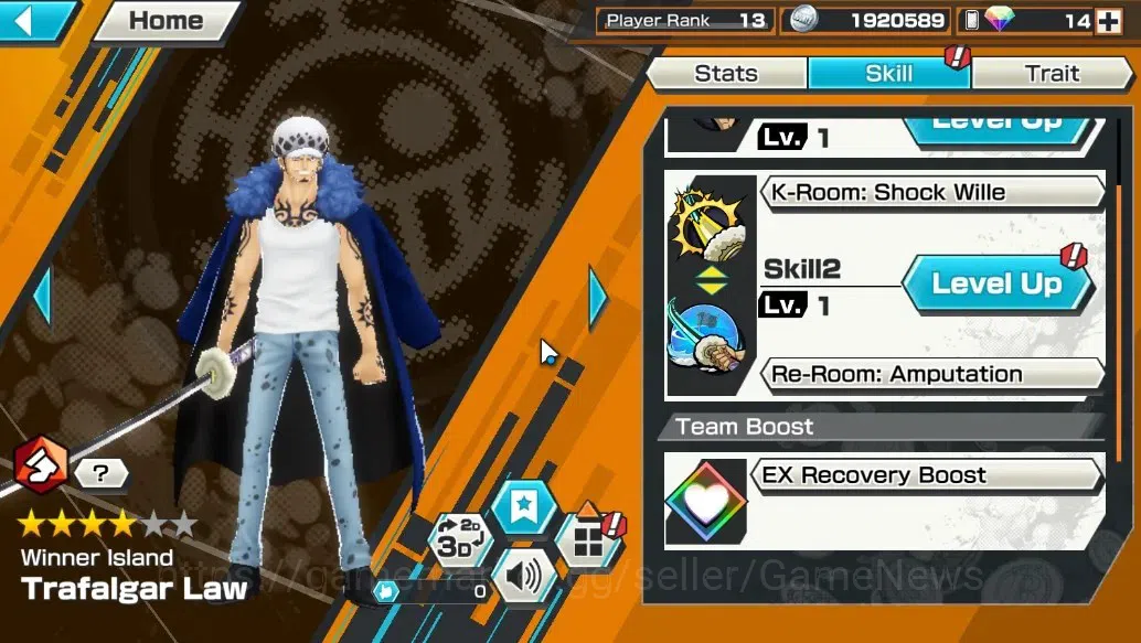 One Piece Bounty Rush Accounts Global |4 EX | GP Edward Newgate, TSC Kaido, WI Tr image 7