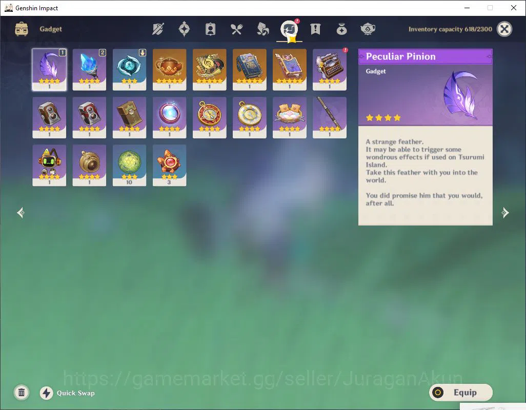 Genshin Impact Accounts End Game ASIA |AR 55|3 Limited +3(*5Weapon)Flins+Sign,Durin,Yelan |MC Male| TakeMail|Check SS 7