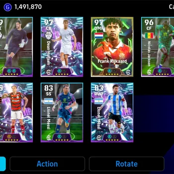 eFootball Accounts Legends & Iconic Players Mobile |PW 3049|Epic Rijkaard,Shwt Courtois Huijsen Jackson Pedro