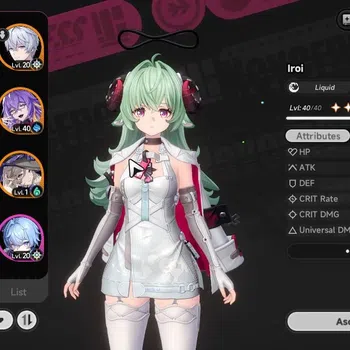 Neverness to Everness Accounts SEA|HL 32|TL 13|8 SSR 3 Limited (Iroi+Sign,Lacrimossa+Sign,Shinku)+Std (Sakiri,Jiuyuan)|1 S