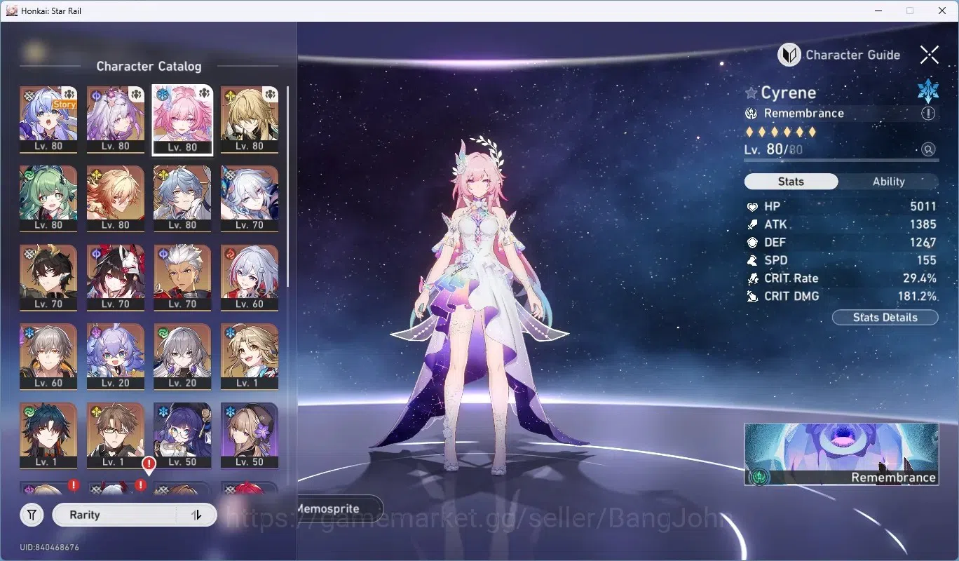 Honkai Star Rail Accounts ASIA|TL 67|12 Characters Limited[Castorice]+Sign1, image 2