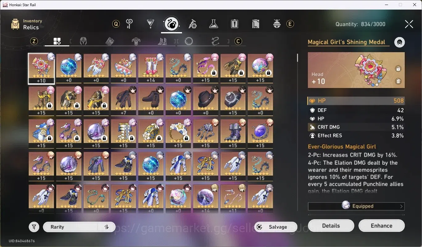 Honkai Star Rail Accounts ASIA|TL 67|12 Characters Limited[Castorice]+Sign1, image 5
