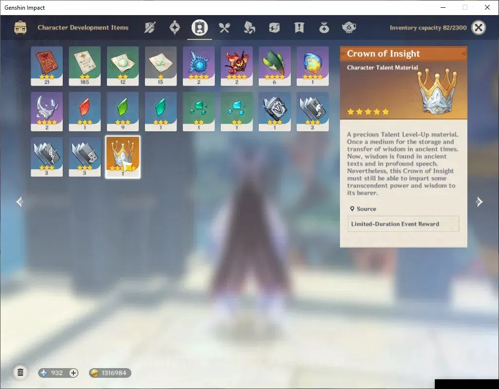 Genshin Impact Accounts Asia | AR 23| All Unset| 1 Limited| [Columbina]| M image 3