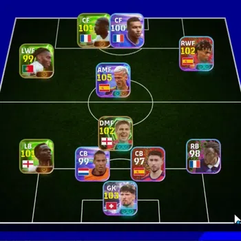 eFootball Accounts Legends & Iconic Players Android|2 Epic Steven Gerrard,Andrly Shevchenko|Show Time Dani Olmo,Lamine