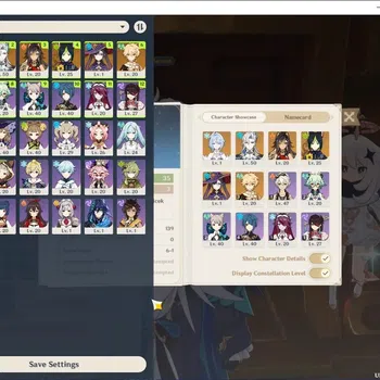Genshin Impact Accounts Others Asia|AR 35|2 Limited (Odette & Neuvillette) + 1(*5Weapon)|Low AQ & Map|Reuni ON|All