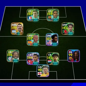 eFootball Accounts Legends & Iconic Players Efootball Collective 3180 | NEW BIG TIME MESSI | NEW MARCELO | READY TO PLAY