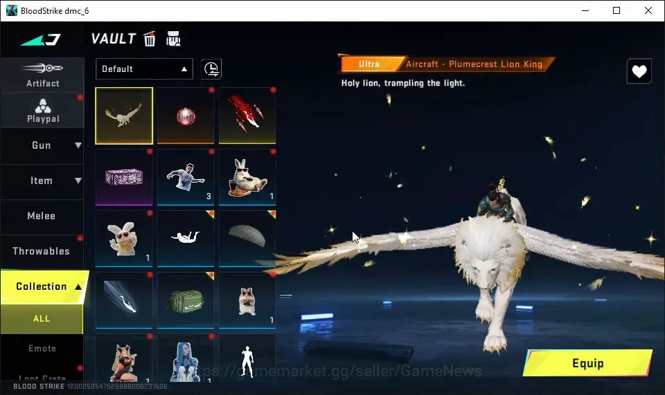 Blood Strike Accounts ASIA|Melee ULTRA Lightblade-Dark Force]|5 Legendar image 11