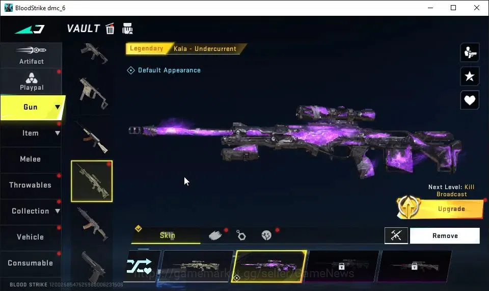 Blood Strike Accounts ASIA|Melee ULTRA Lightblade-Dark Force]|5 Legendar image 8