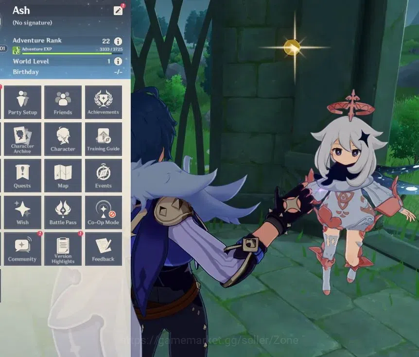 Genshin Impact Accounts ASIA STARTER|AR 22|Char Keqing|Archon Quests in pr image 11
