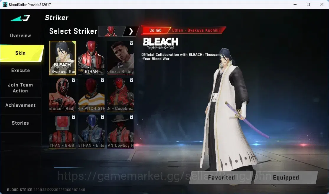 Blood Strike Accounts ASIA | 1 ULTRA MELEE: Talon Knife - Sanctum | 1 BL image 3