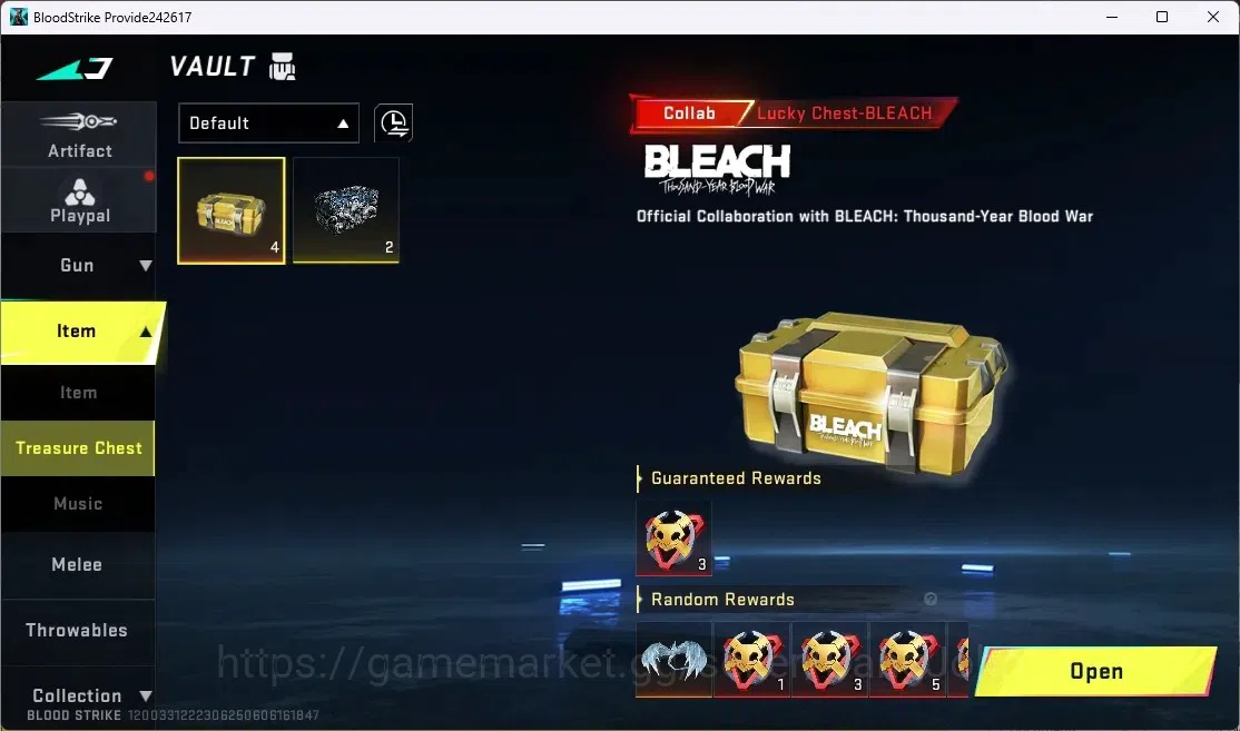 Blood Strike Accounts ASIA | 1 ULTRA MELEE: Talon Knife - Sanctum | 1 BL image 7