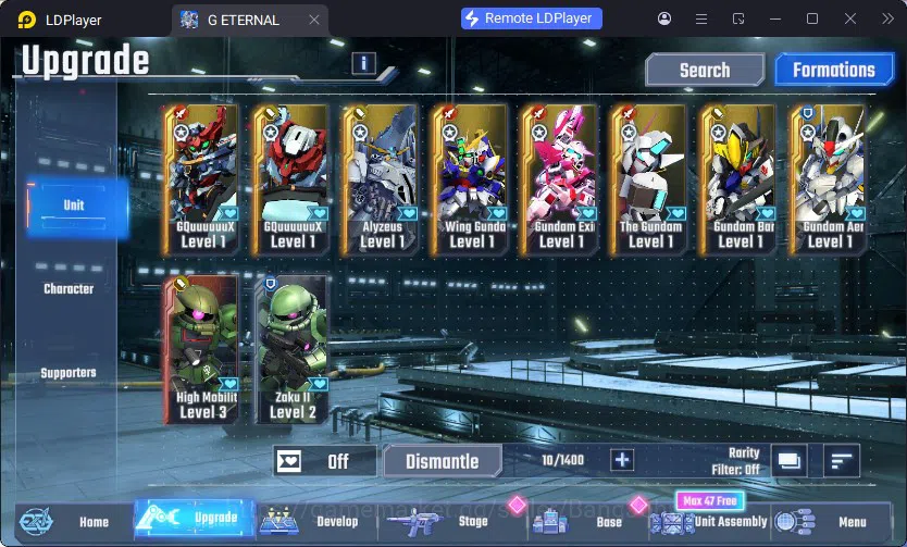 SD Gundam G Generation ETERNAL Accounts Global Rank 1 | FreshStory | 100+K Diamond, Selector Banner On, 8Gundam SSR+ 2Supp 4