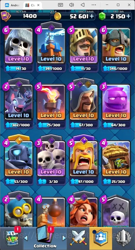 Clash Royale Accounts Mobile |Trophy 10169|6 EVO Cards|4 Hero Card|2150  image 10