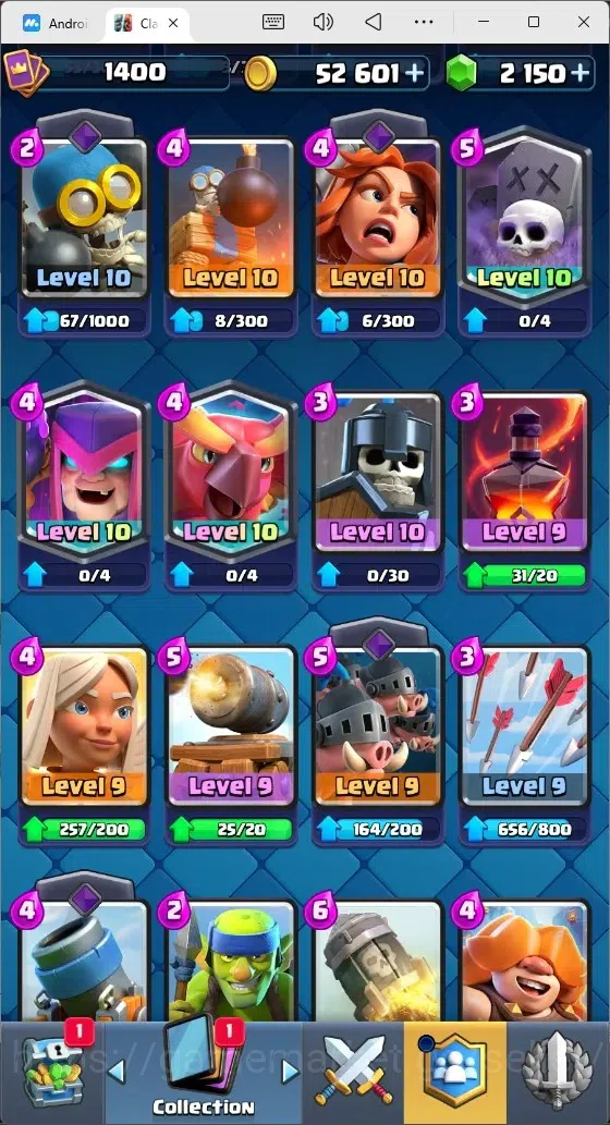 Clash Royale Accounts Mobile |Trophy 10169|6 EVO Cards|4 Hero Card|2150  image 11