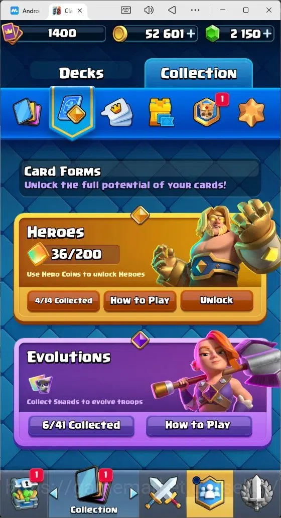 Clash Royale Accounts Mobile |Trophy 10169|6 EVO Cards|4 Hero Card|2150  image 15