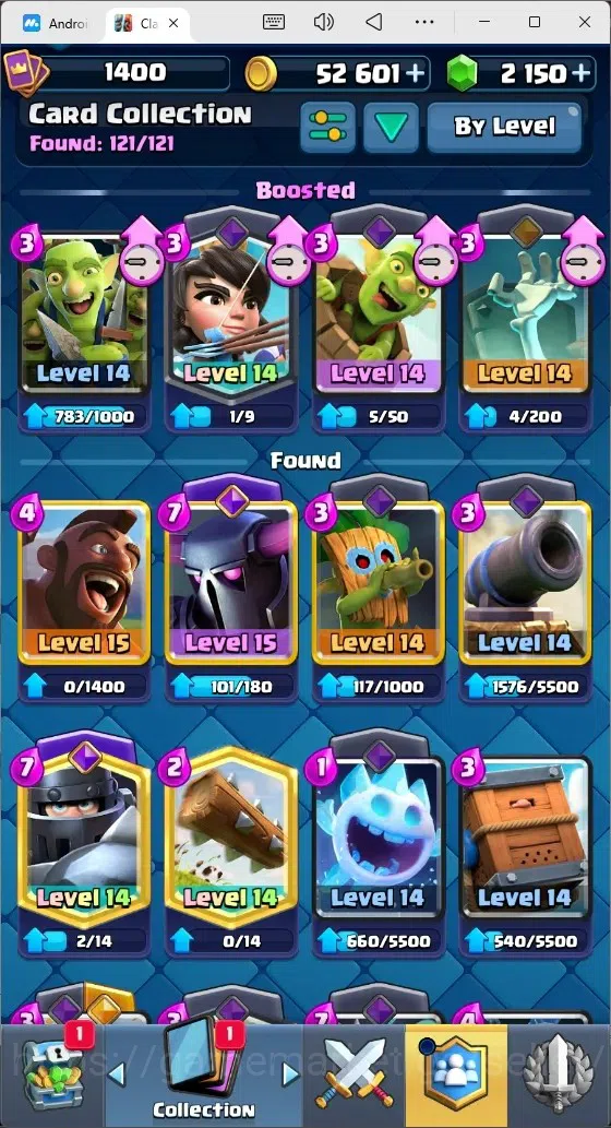 Clash Royale Accounts Mobile |Trophy 10169|6 EVO Cards|4 Hero Card|2150  image 3