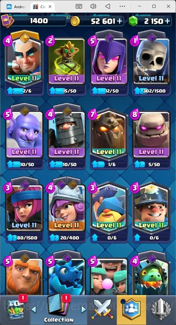 Clash Royale Accounts Mobile |Trophy 10169|6 EVO Cards|4 Hero Card|2150  image 7