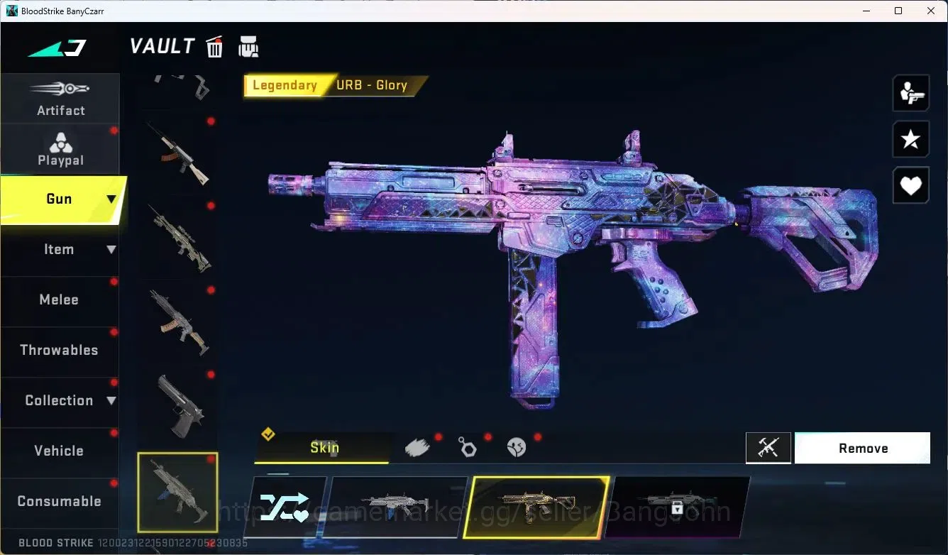 Blood Strike Accounts ASIA|2 ETERNAL Gun|4 Collab Gun[7DS+Bleach|3 7DS G image 11