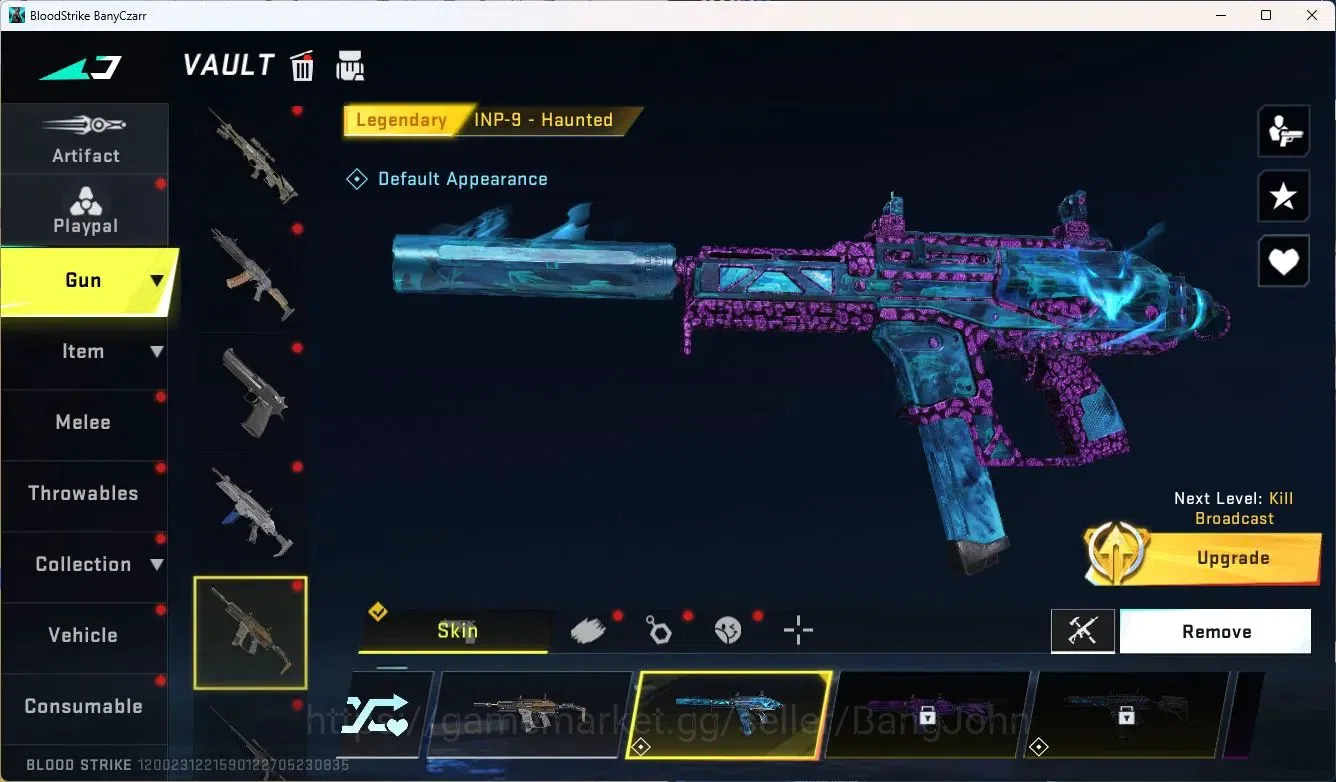 Blood Strike Accounts ASIA|2 ETERNAL Gun|4 Collab Gun[7DS+Bleach|3 7DS G image 12