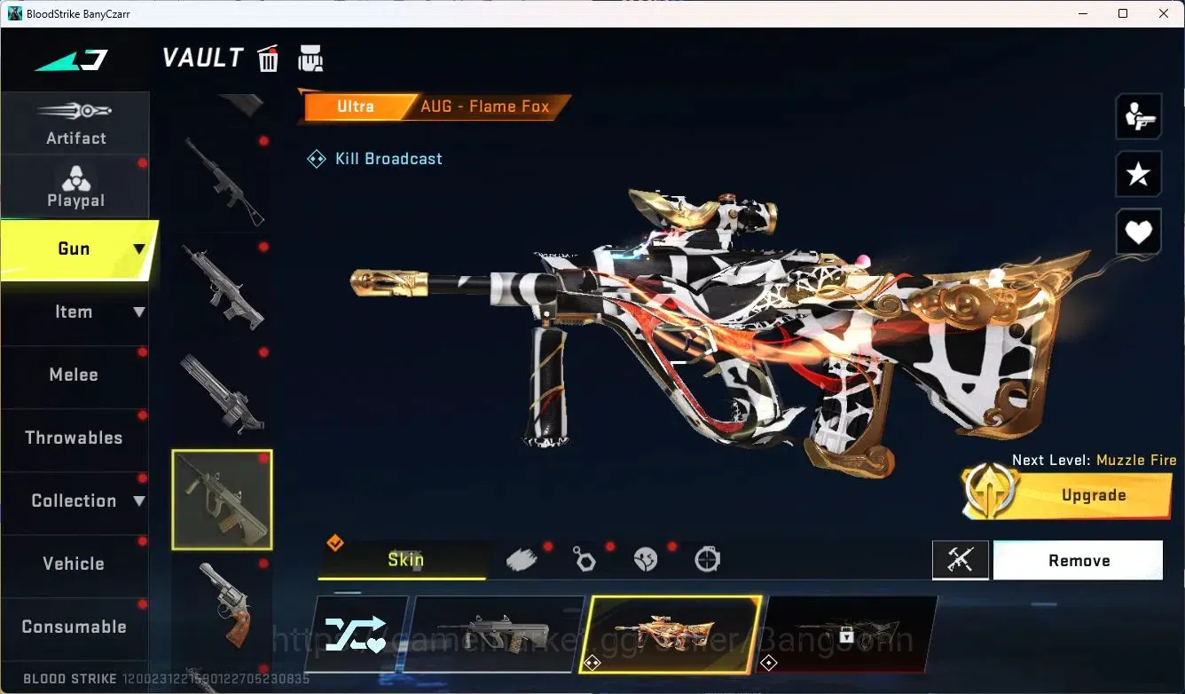 Blood Strike Accounts ASIA|2 ETERNAL Gun|4 Collab Gun[7DS+Bleach|3 7DS G image 15