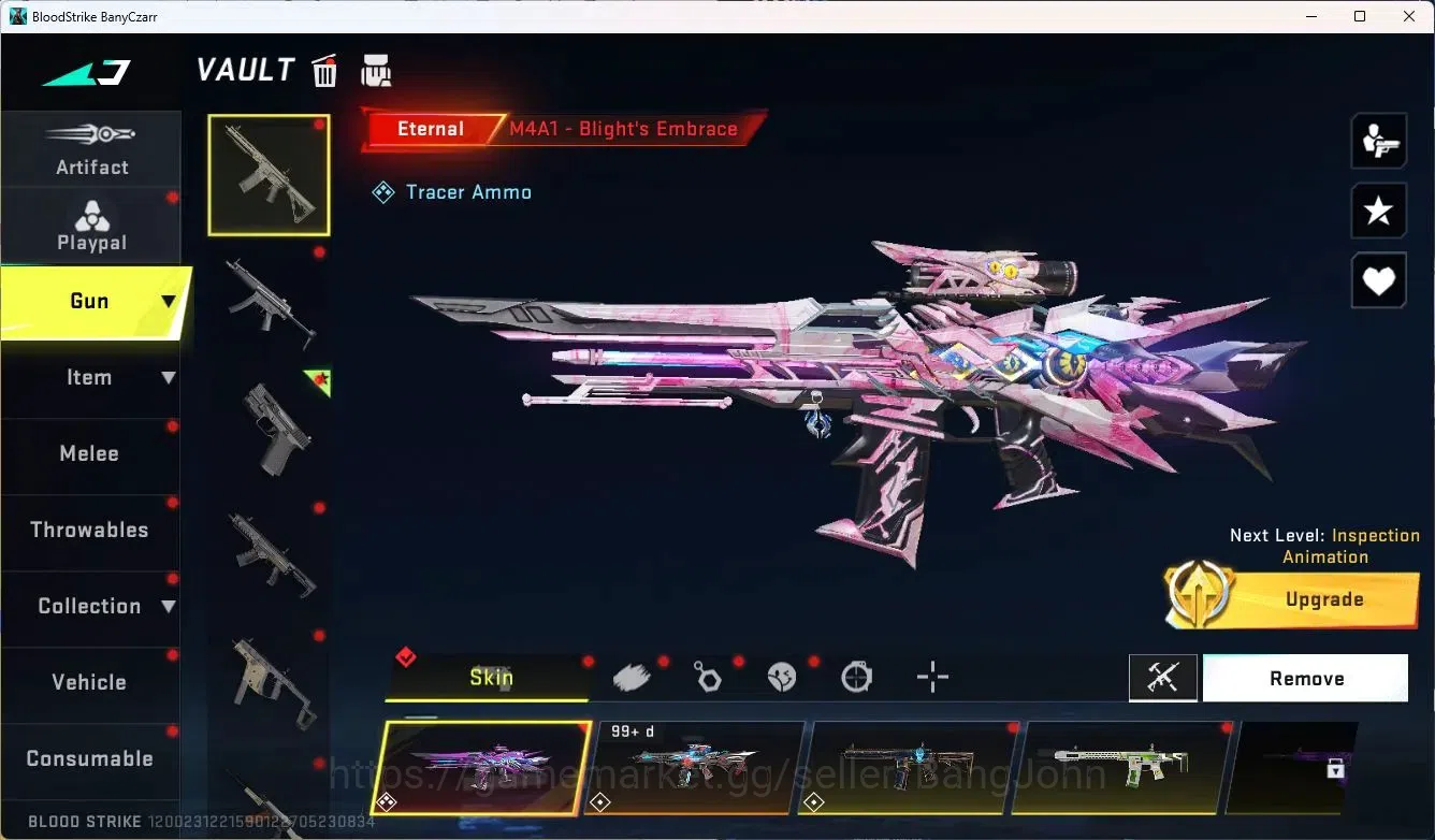 Blood Strike Accounts ASIA|2 ETERNAL Gun|4 Collab Gun[7DS+Bleach|3 7DS G image 4