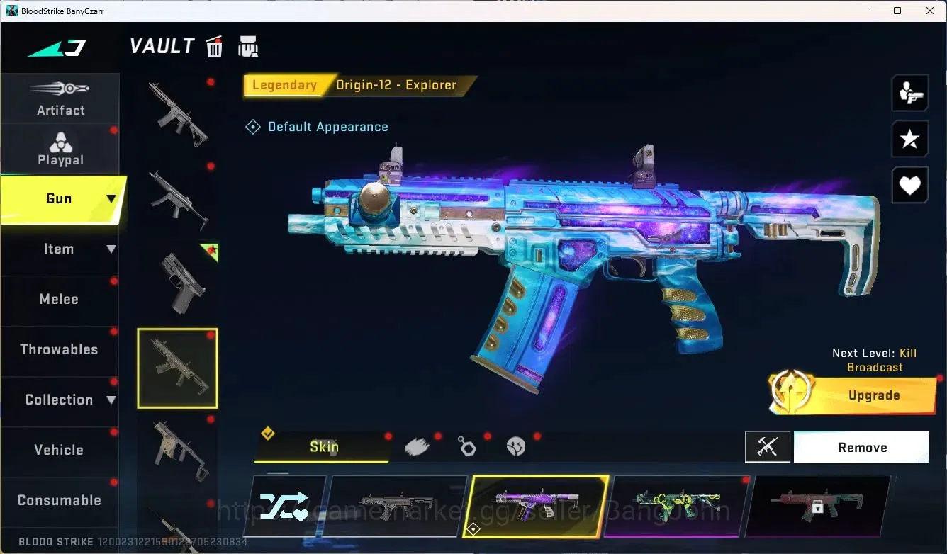 Blood Strike Accounts ASIA|2 ETERNAL Gun|4 Collab Gun[7DS+Bleach|3 7DS G image 6