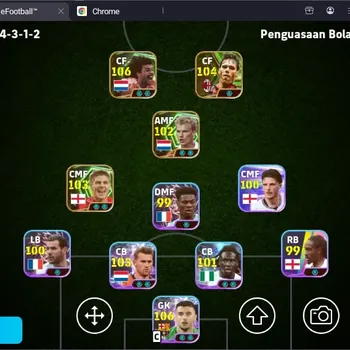 eFootball Accounts Legends & Iconic Players Android|PW 3177|Epic Gulllt,Epic Suarez,Epic Drogba,Epic VBasten,Epic