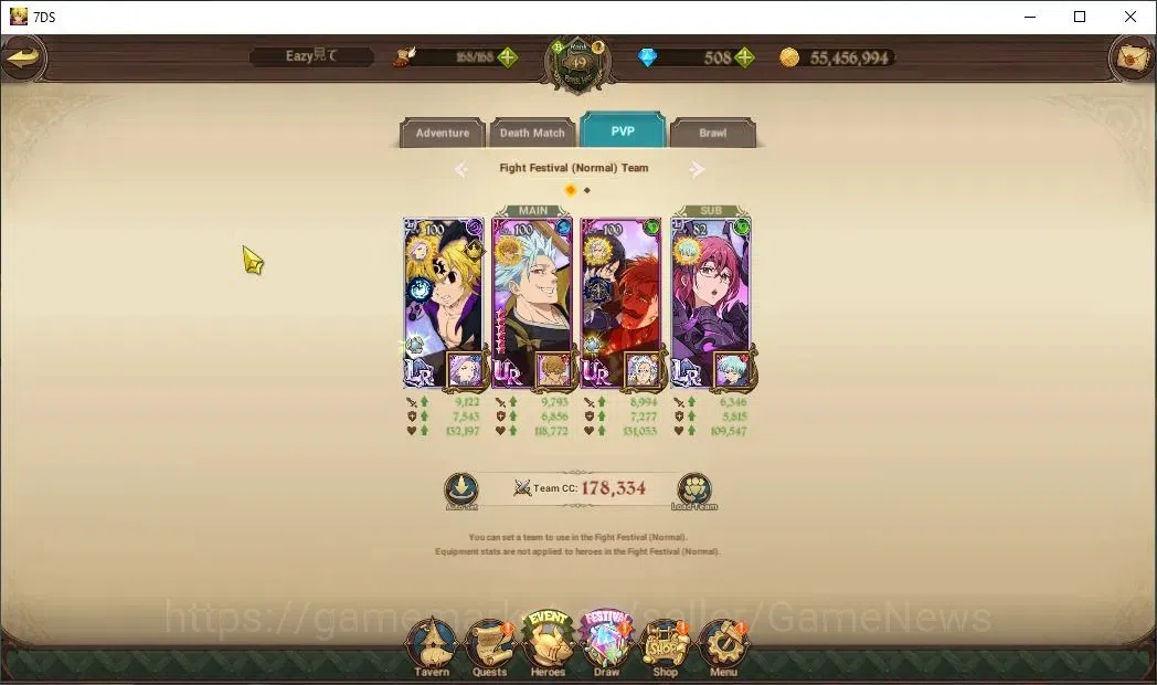 The Seven Deadly Sins: Grand Cross Accounts GLOBAL|2,1M CC|120 LS + 508 Dm|2 LR+7 UR|HGwother, image 10