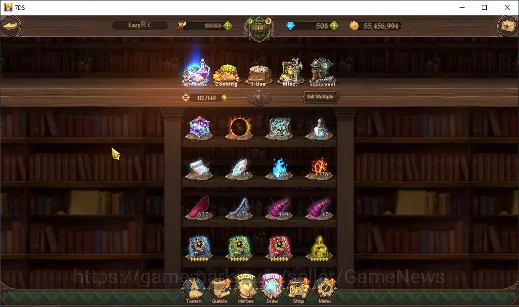 The Seven Deadly Sins: Grand Cross Accounts GLOBAL|2,1M CC|120 LS + 508 Dm|2 LR+7 UR|HGwother, image 14