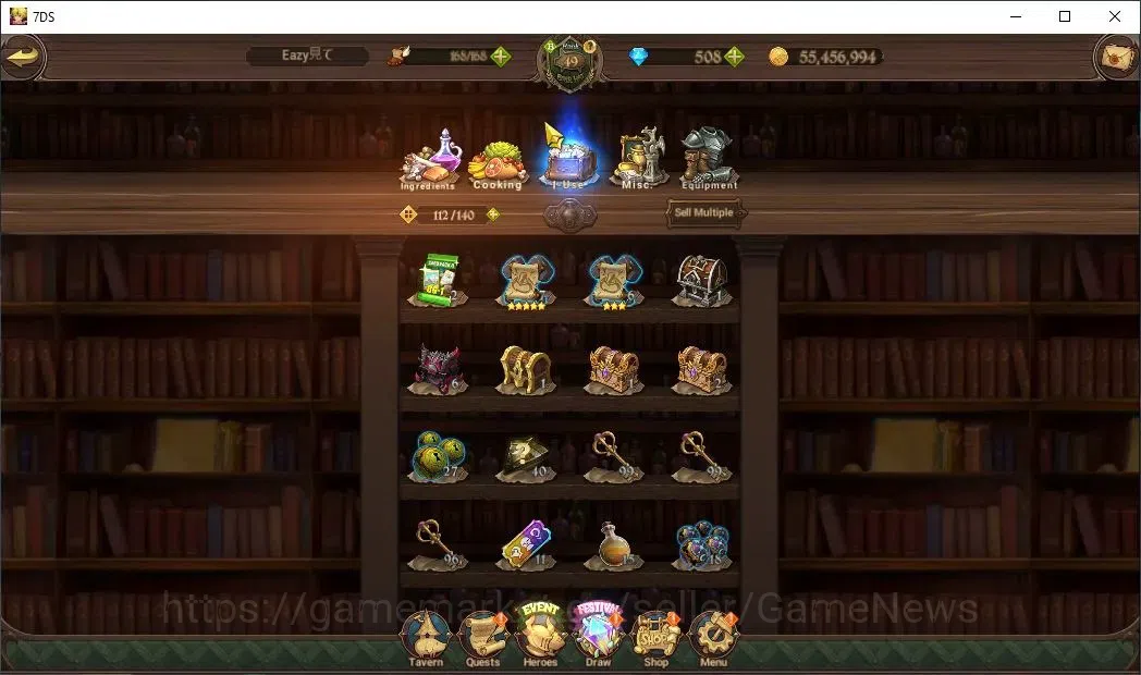 The Seven Deadly Sins: Grand Cross Accounts GLOBAL|2,1M CC|120 LS + 508 Dm|2 LR+7 UR|HGwother, image 16