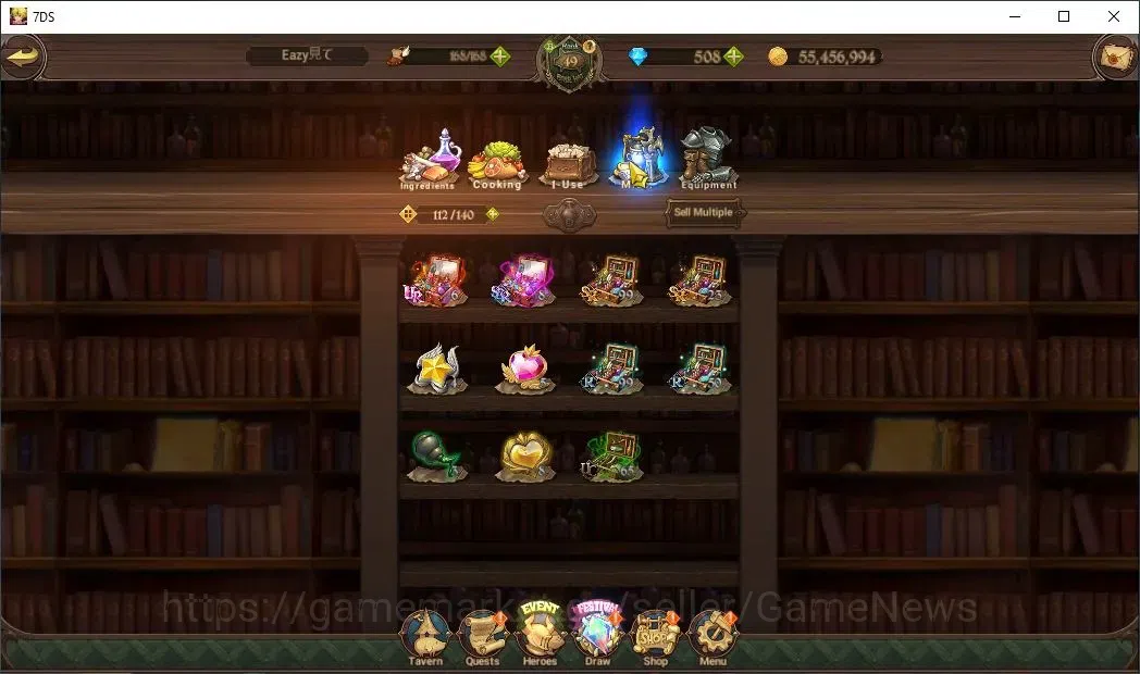 The Seven Deadly Sins: Grand Cross Accounts GLOBAL|2,1M CC|120 LS + 508 Dm|2 LR+7 UR|HGwother, image 17