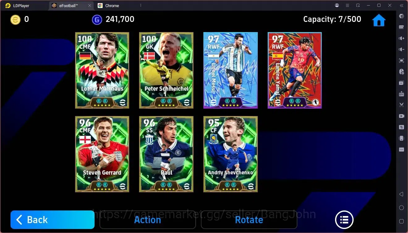 eFootball Accounts Legends & Iconic Players Mobile | PW 3124 | Epic Matthäus, Schmeichel, Gerrard, Raul, Shevchenko 4