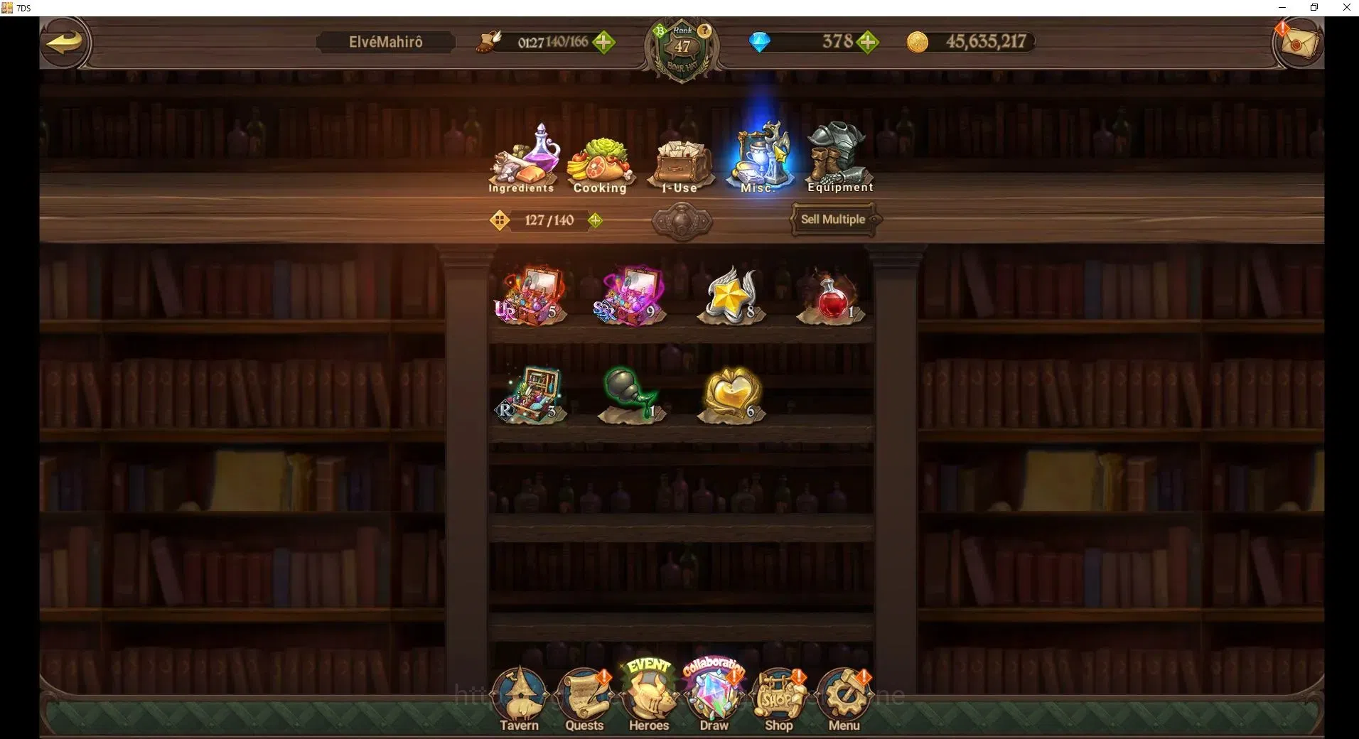 The Seven Deadly Sins: Grand Cross Accounts Endgame Golbal|1,518,037 Power | 378 Diamonds | many LR| full Collab and rezero 17