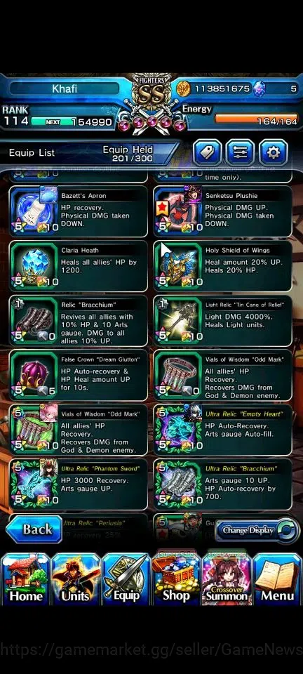 Grand Summoners Accounts Global|Rank 114|20 Ascend+9 TW|[Roy,Inumuta,S Miyu image 15