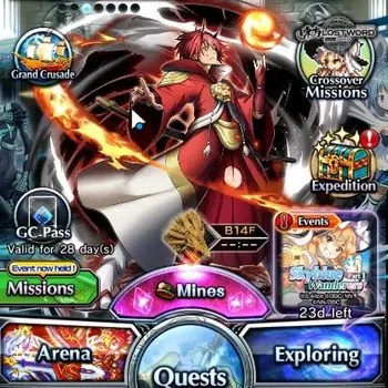 Grand Summoners End-Game Global|Rank 114|20 Ascend+9 TW|[Roy,Inumuta,S Miyu image 1