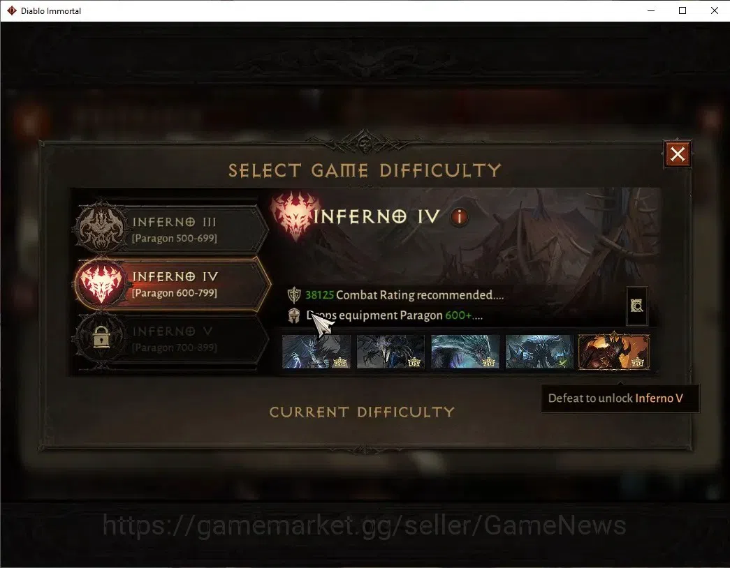 Diablo Immortal Accounts NA - High Heavens|CS ON|Lv60(920)|Druid|45K CR|Res image 12