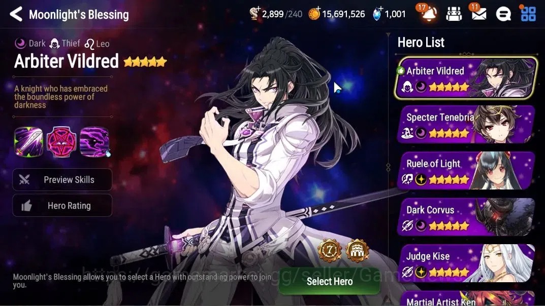 Epic Seven Accounts GLOBAL Unverif|New Era|6 ML(Salome,NM Luna,SS Vivi image 16
