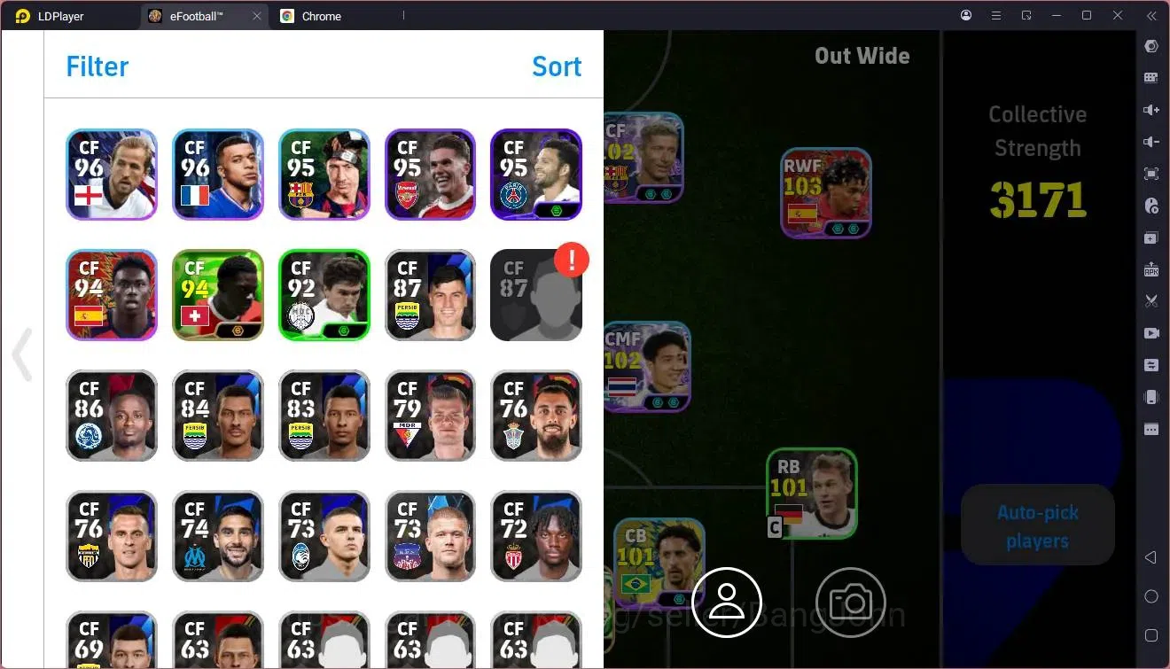 eFootball Accounts Mobile |PW 3171|Bigtime Ibrahimovic|Epic Shevchenk image 2