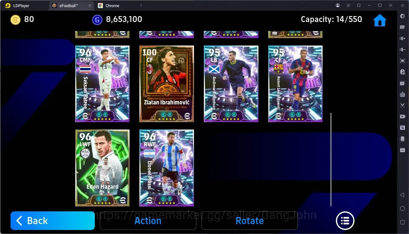 eFootball Accounts Mobile |PW 3171|Bigtime Ibrahimovic|Epic Shevchenk image 5