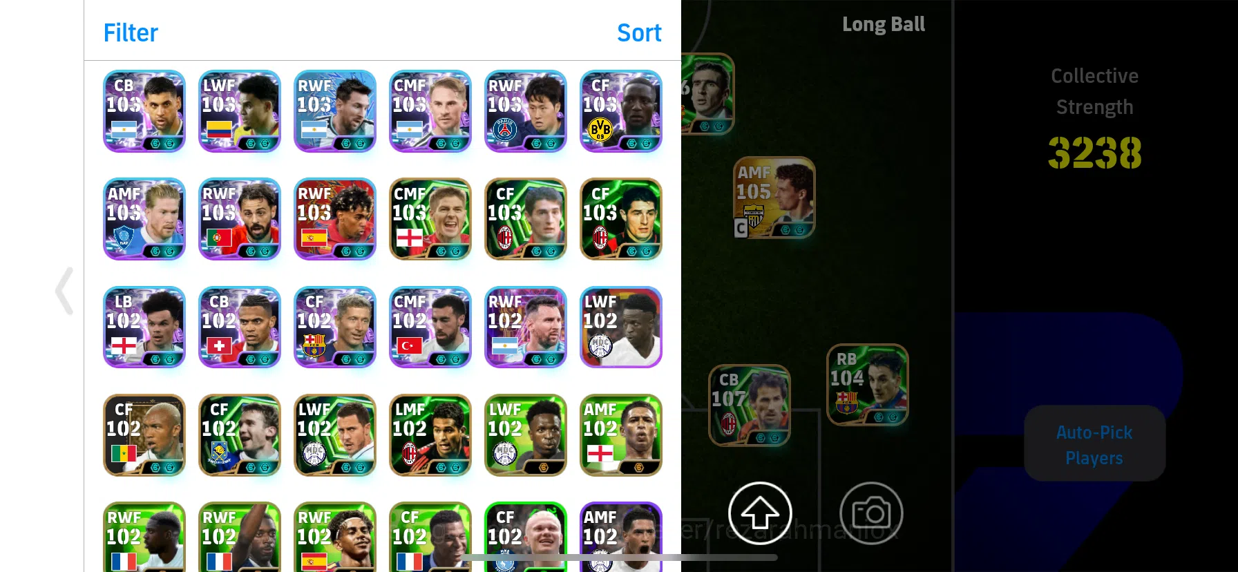 eFootball アカウント チームパワー3230 eFootball アカウント チーム